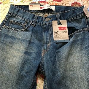 NWT BOYS LEVI’S  505 JEANS
